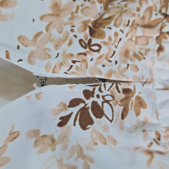 Abercrombie & Fitch Flutter Ruffle Sleeve Midi Poplin Dress XXXL 3X Cottagecore - Picture 8 of 13